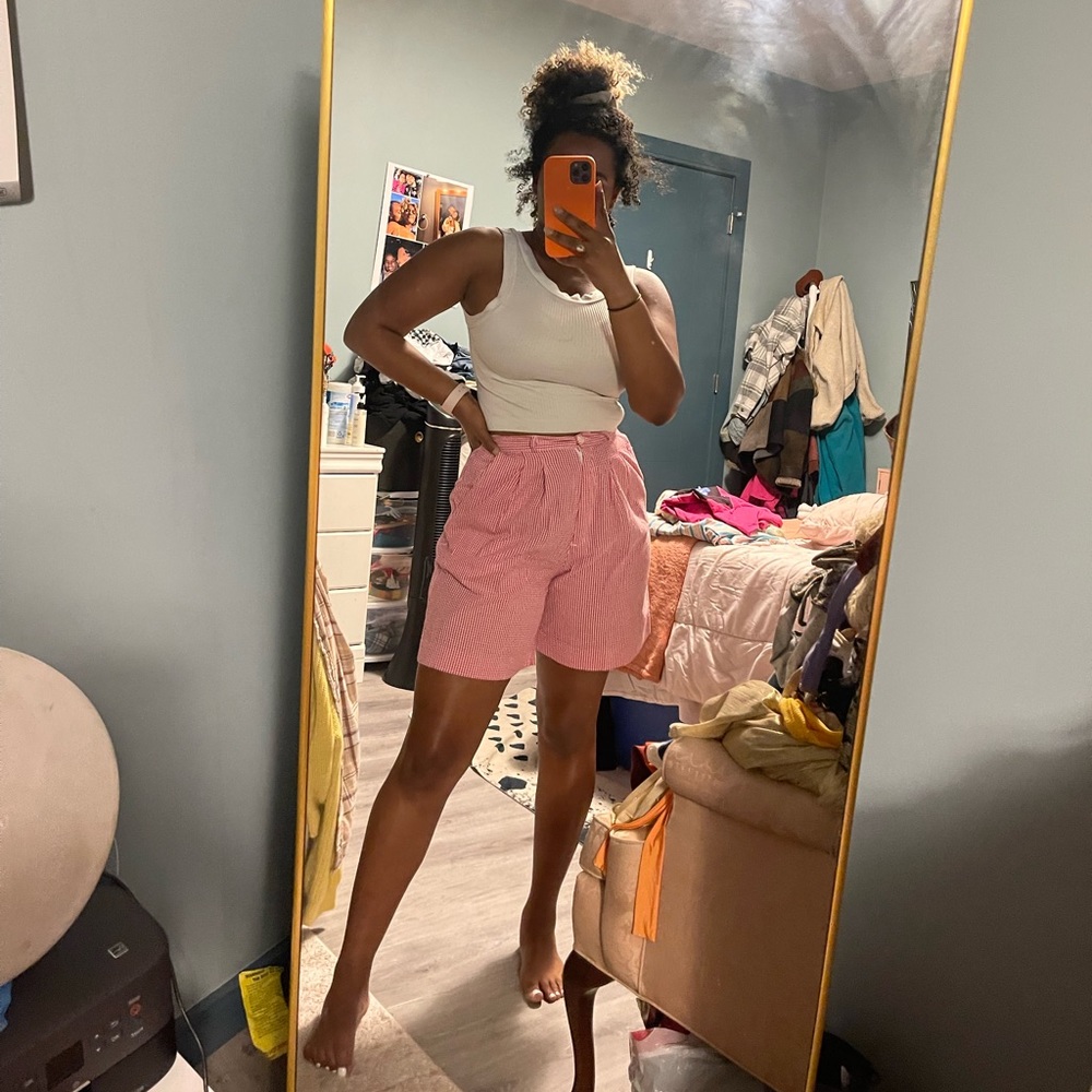 Gingham vintage shorts